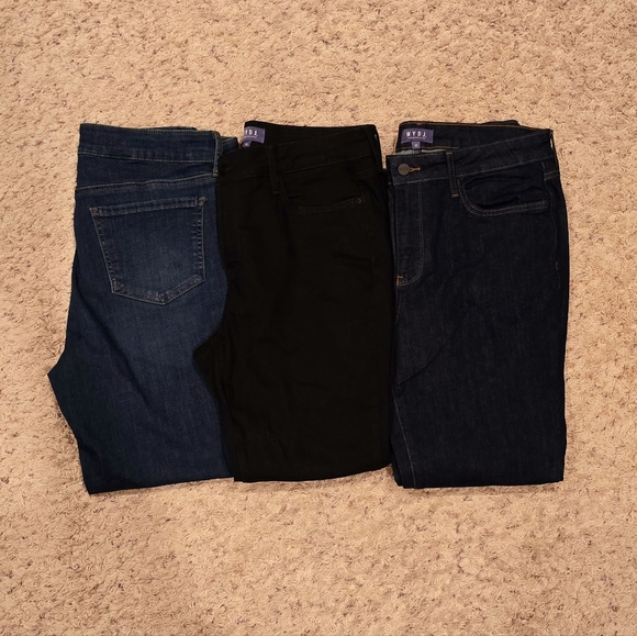 NYDJ skinny jeans with lift & tuck - Picture 2 of 7